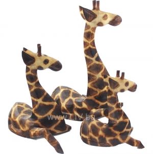 Комплект 3 броя жирафи