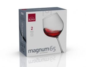 2 чаши за червено вино 650 мл Magnum