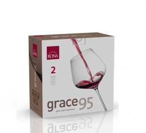 2 чаши за червено вино 950 мл Grace 