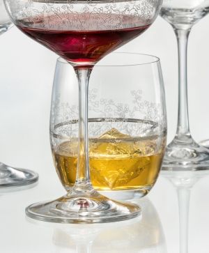 Чаши за уиски 300 Viola Platinum Middle Edging 