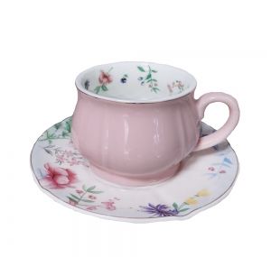чаши за капучино или чай 12 ч. Pink Bouquet